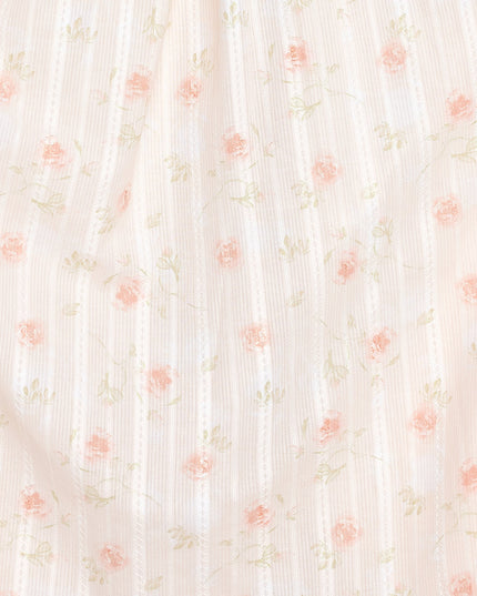 Francine Floral A-Line Midi Formal Dress