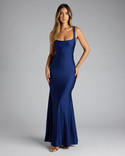 Gabriella Lace-Up Mermaid Formal Dress