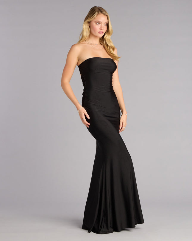 Margret Strapless Cutout Mermaid Formal Dress