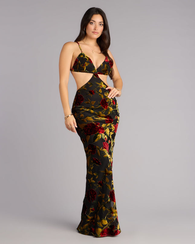 Milana Velvet Open Back Mermaid Formal Dress
