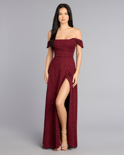 Hope Glitter A-Line Formal Dress