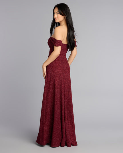Hope Glitter A-Line Formal Dress