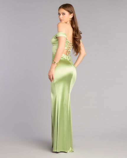 Stevie Off-The-Shoulder Formal Dress