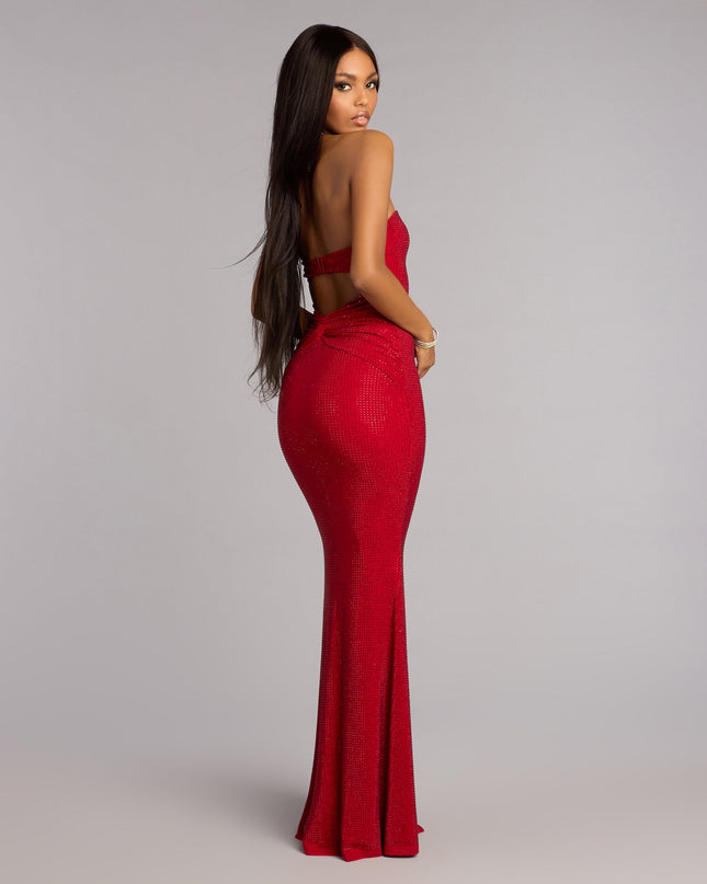 Janine Glitter Mermaid Formal Dress