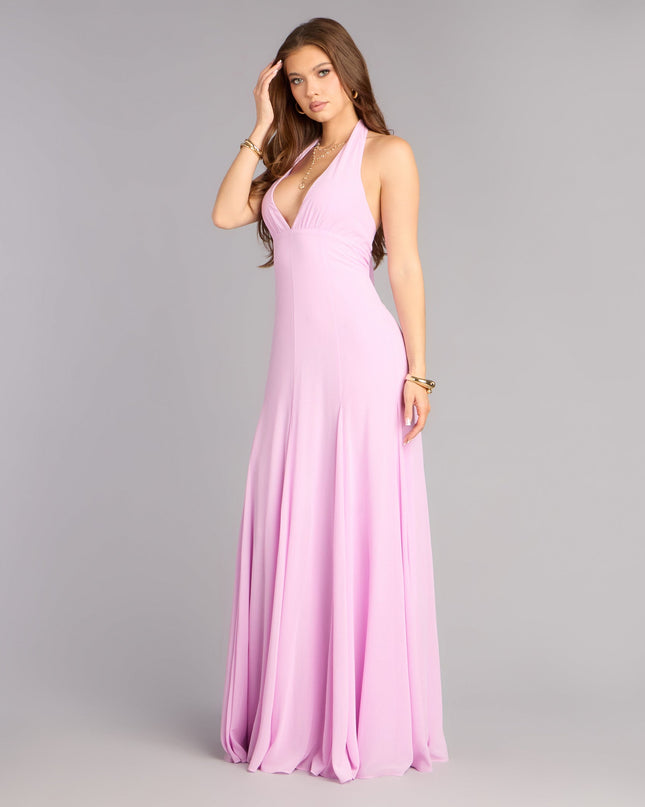 Maryanna Halter A-Line Formal Dress