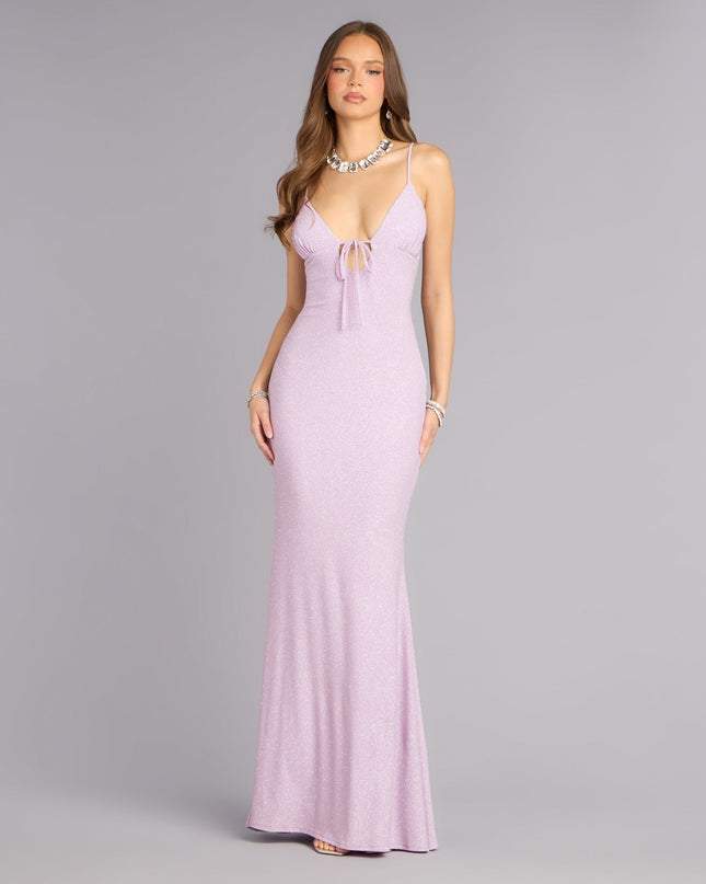 Mckensie Glitter Mermaid Formal Dress