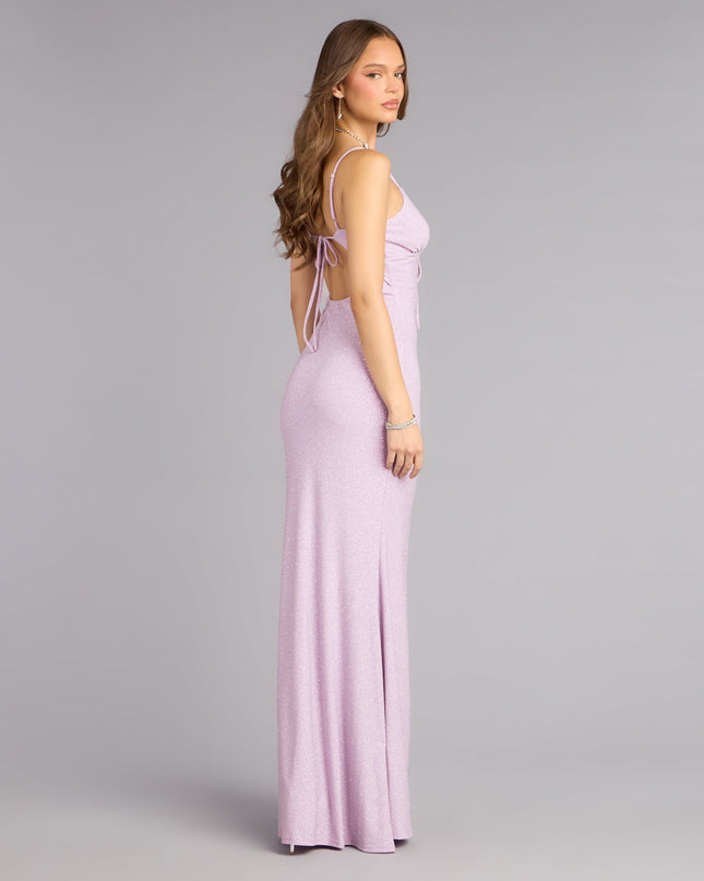 Mckensie Glitter Mermaid Formal Dress