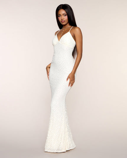 Arabella Lace Mermaid Formal Dress