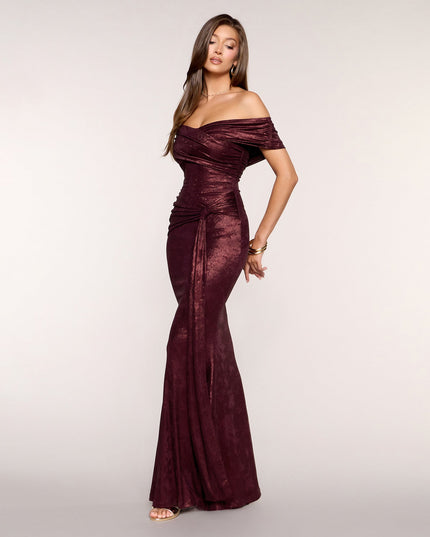 Keria Sash Mermaid Formal Dress