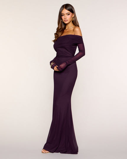 Marleen Long Sleeve Mermaid Formal Dress