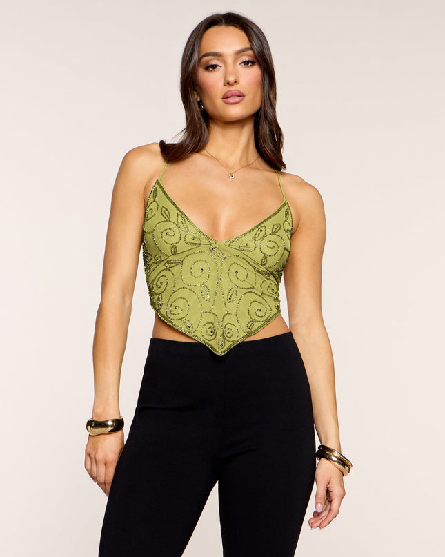 Delicate and Daring Strappy Crop Top