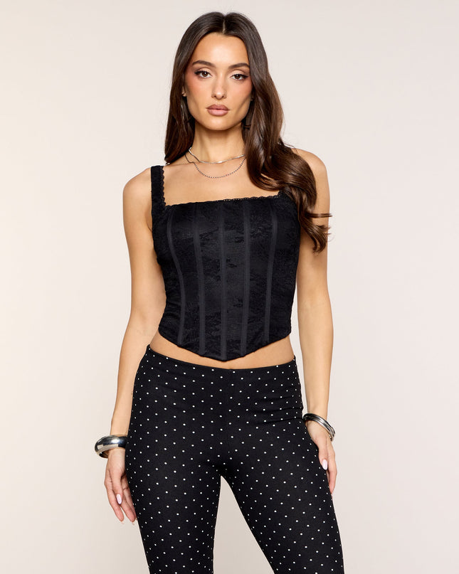 Lace Attitude Bustier Top