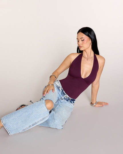 Sunny Chase Halter Bodysuit