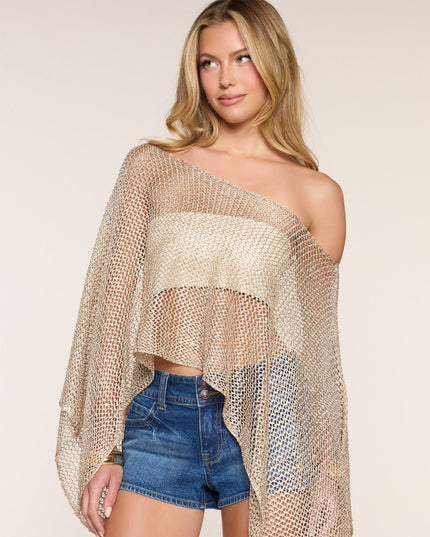 Beach Please Crochet Poncho