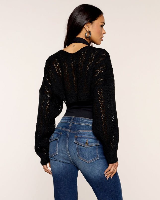 Layered Up Energy Knit Long Sleeve Bolero
