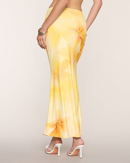 Sandy Shores Tropical Floral Maxi Skirt