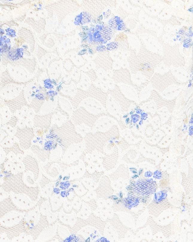 Bluebell Babe Floral Lace Romper
