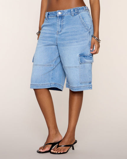 Off Duty Details Mid Rise Cargo Jort