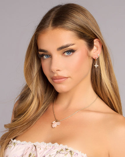 Mix It Up Rhinestone Earring Set