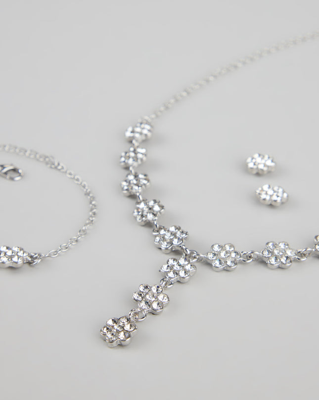 Bloom Baby Bloom Rhinestone Jewelry Set