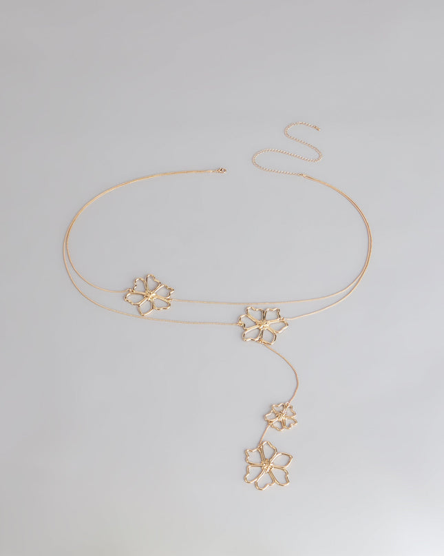 Daisy Drip Flower Belly Chain