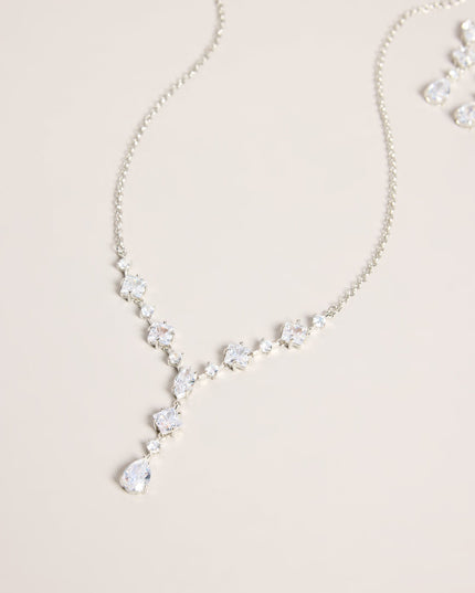 Polished Grace Rhinestone Jewelry Set