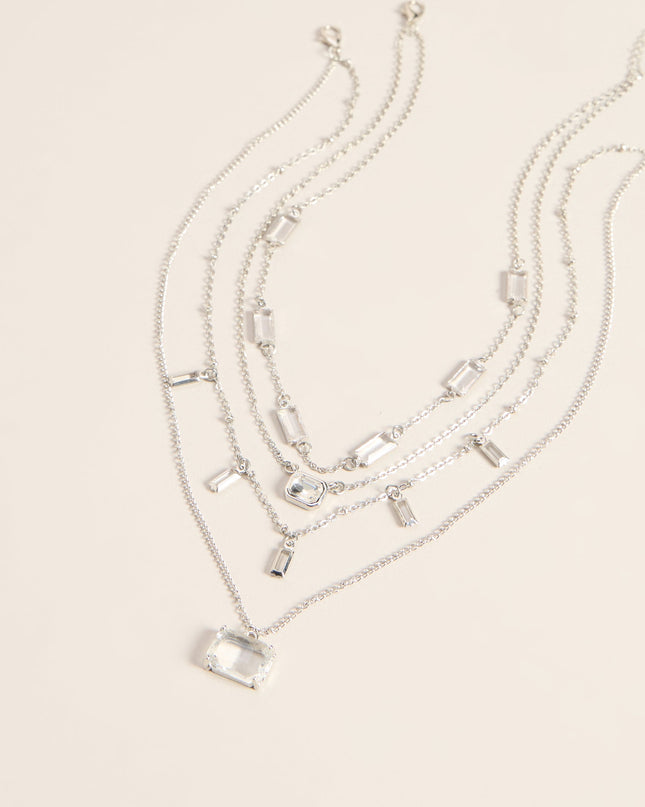 Catch The Light Layered Necklace Set