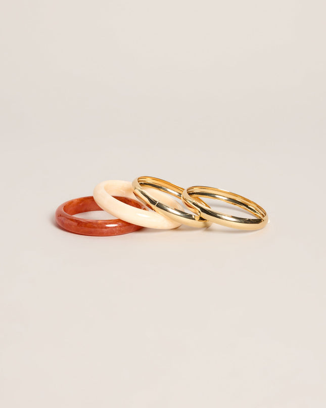Everyday Stack Bangle Bracelet Set