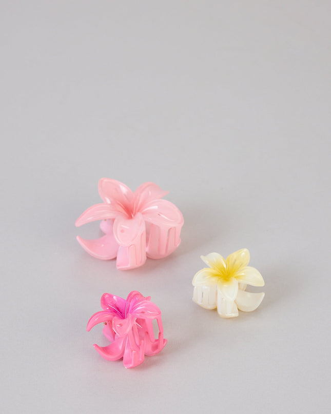 Tropical Tresses Hair Claw Clip Set