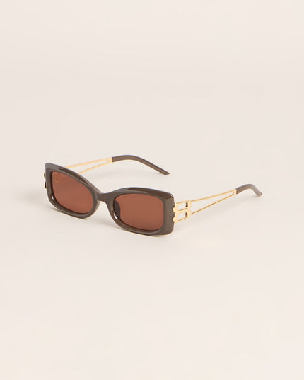 Caught Looking Rectangular Sunglasses