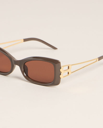 Caught Looking Rectangular Sunglasses