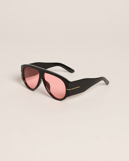 Power Play Oversized Aviator Sunglasses