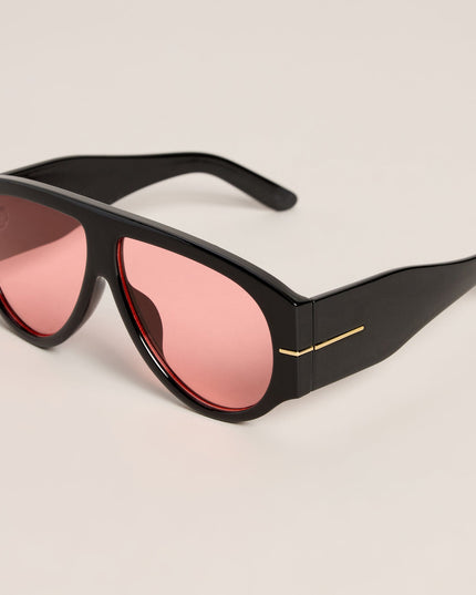 Power Play Oversized Aviator Sunglasses