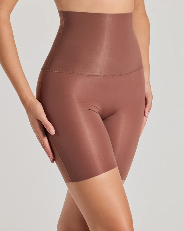 Smooth Look Scuba High Waist Shaper Shorts