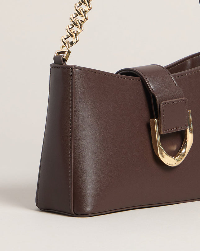 Uptown Mood Chain Strap Shoulder Bag