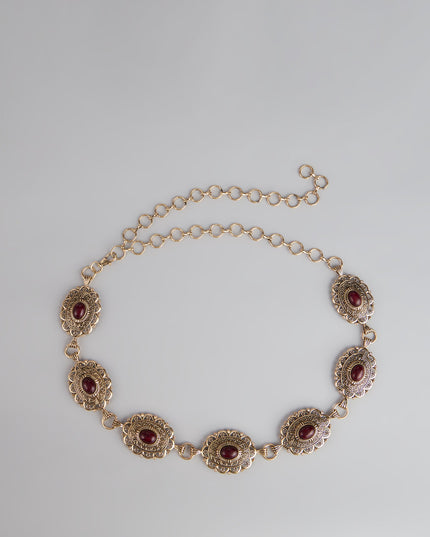 Southern Wind Statement Concho Chain Belt