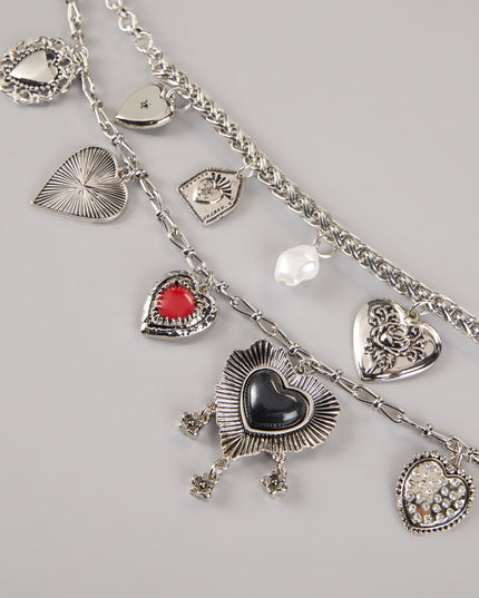 Heart Collector Layered Charm Belt