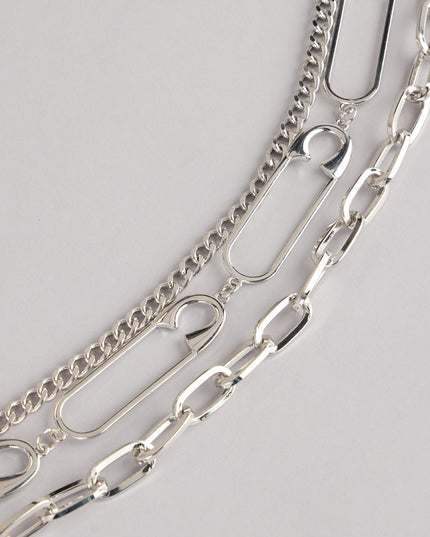 Layered Look Chain Belt