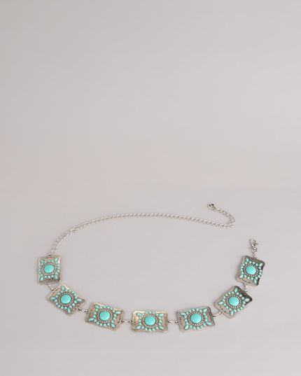 Desert Glow Concho Chain Belt