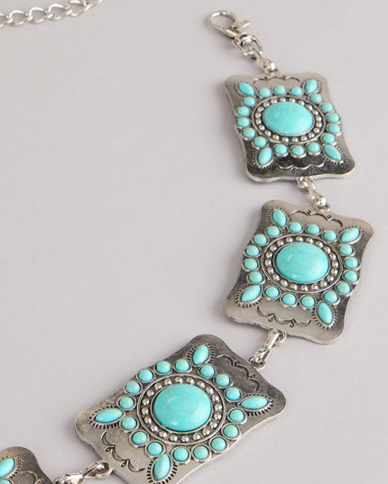Desert Glow Concho Chain Belt