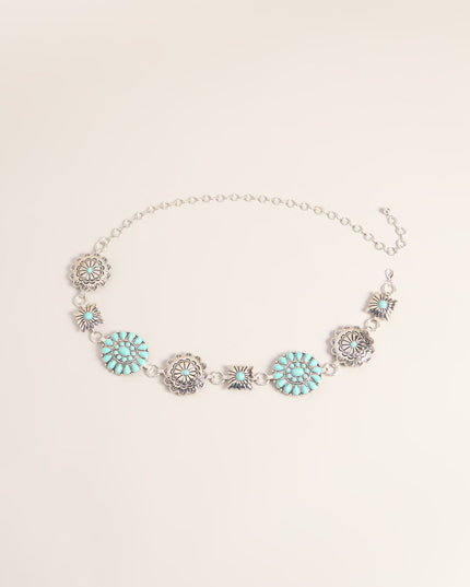 Western Mood Concho Chain Belt