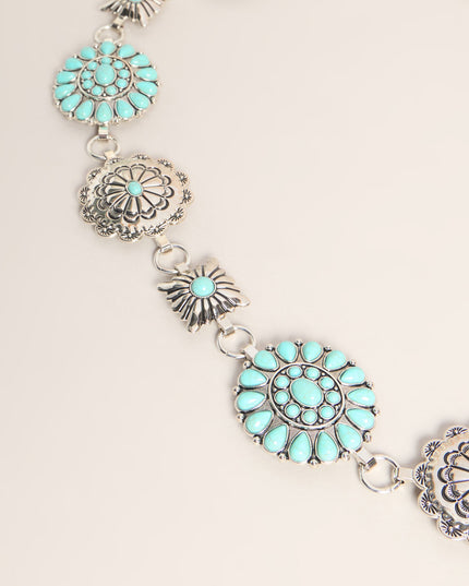 Western Mood Concho Chain Belt