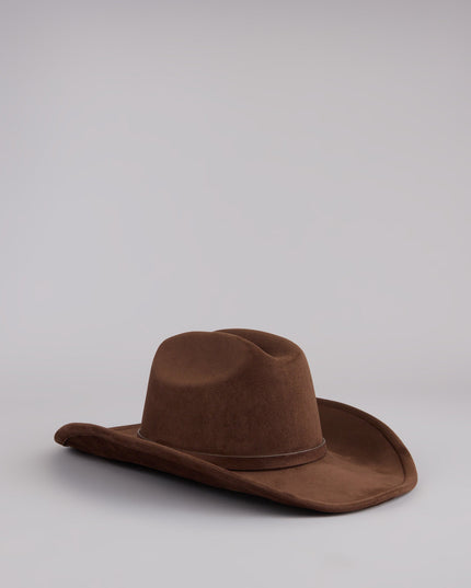 Glam Western Vibe Rhinestone Buckle Strap Cowboy Hat