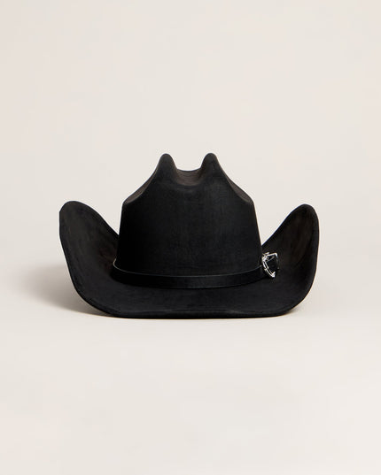 Glam Western Vibe Rhinestone Buckle Strap Cowboy Hat