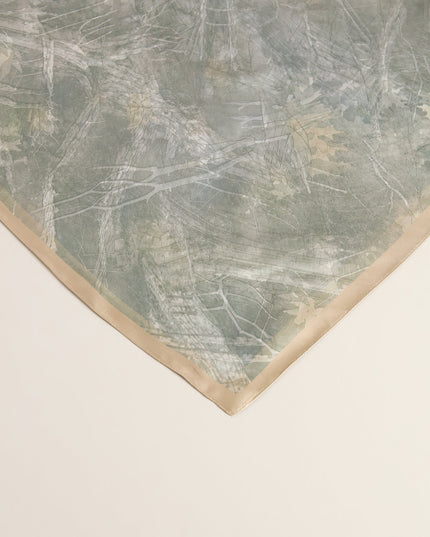Tie It Your Way Camo Print Satin Scarf