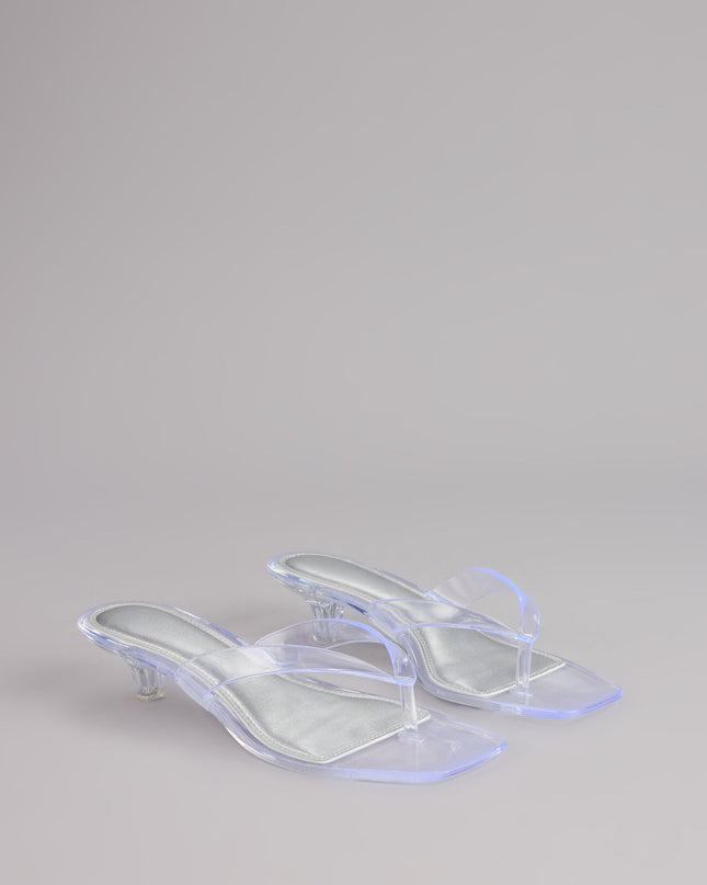Throwback Glow Jelly Kitten Heels