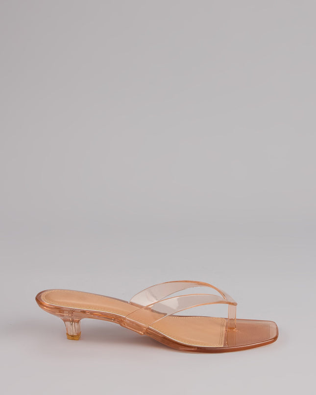 Throwback Glow Jelly Kitten Heels
