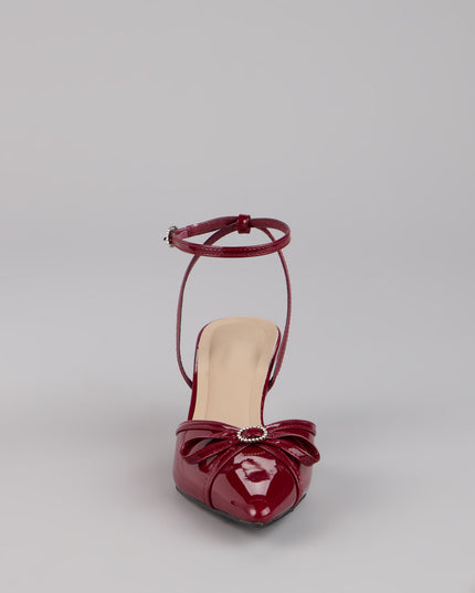 Sweet Point Kitten Bow Heels