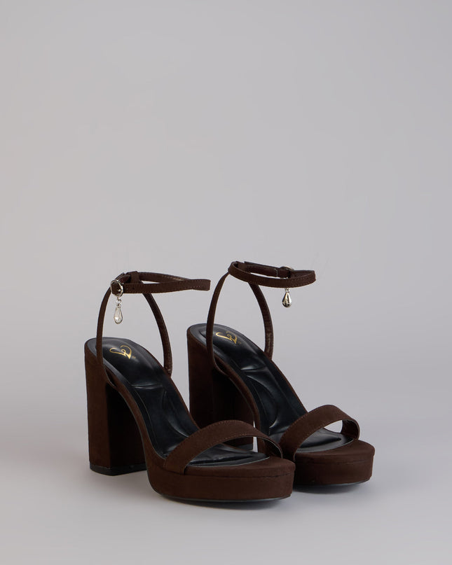 Going Somewhere Platform Suede Heels
