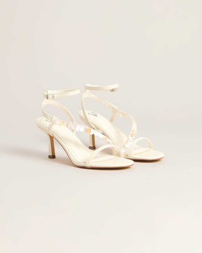Seaside Muse Seashell Kitten Heels